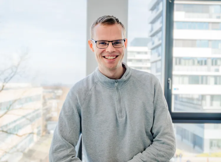 Porträt des Studenten Manuel Noack